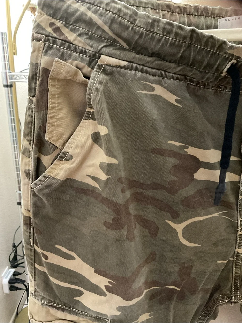 Zara camouflage cargo